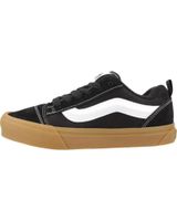 de vans off the wall vans knu skool  zapatillas negras con suela caramelo blackgum