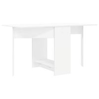 mesa de comedor 138 x 70 x 735 cm madera de ingenieria blanco vidaxl