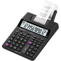 calculadora de impresion casio hr-150rce 12 digitos acbateria negro