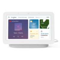 google nest hub 2 generacion altavoz inteligente y asistente con pantalla tiza
