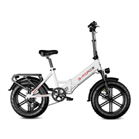 bicicleta electrica plegable g-force rc st fatbike de 20 bateria de 48 v y 20 ah negra
