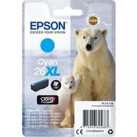 epson polar bear 26xl cyan ink cartridge cyan