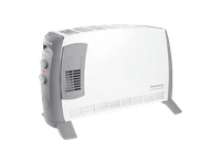 convector - taurus clima turbo 2000 2000 w 3 intensidades de calor funcion turbo 20m2 blanco