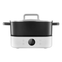 olla a presion xiaomi hot pot cooker 6 l digital negra y blanca 2000 w