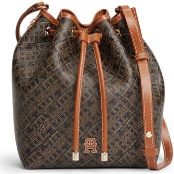 Tommy Hilfiger Bolso de mano Th Monoplay Bucket Le para mujer