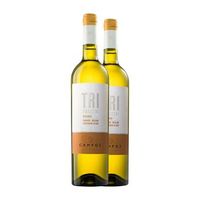 campos de solana vino blanco tri varietal reserva 75 cl 132 vol pack de 2 unidades