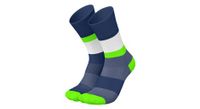 calcetines incylence running bands azul verde
