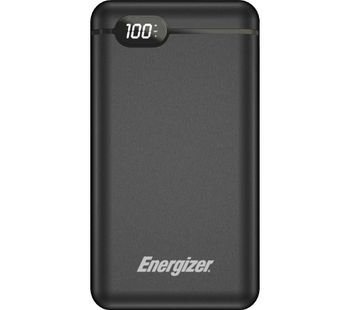 ENERGIZER UE20003C Portable Power Bank - Black, Black
