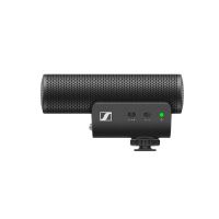 microfono sennheiser mke 400 trstrrs supercardioide con filtro low-cut y control de volumen