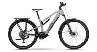 raymon crossray bicicleta electrica de trekking con suspension total shimano essa 8s 720wh 29   gris