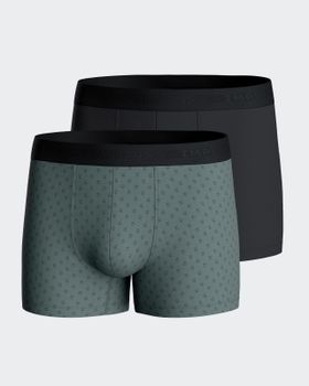 Pack 2 boxers de punto hombre en Algodón