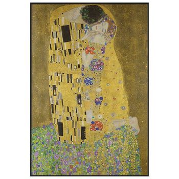 Panorama Cuadro Enmarcado Gustav Klimt 50x70 Cm
