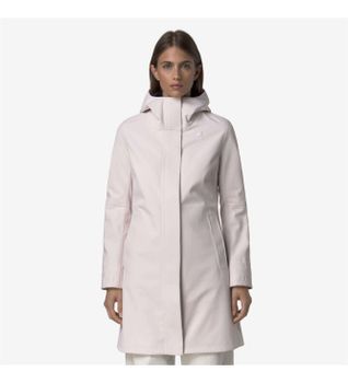K-way para mujer. K21489W Chaqueta Stephy Bonded rosa (XS), Casual, Nylon