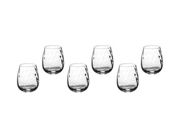 Vasos para refrescos ø6,5cm - 6 piezas - transparente