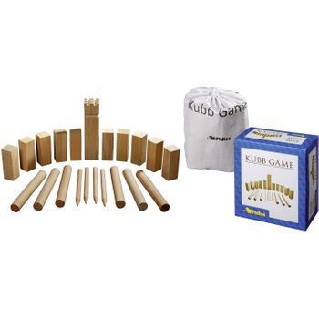 Philos Beechwood Kubb Juego Original 31x28cm