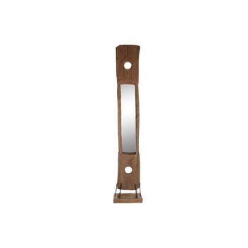 Espejo Teca Cristal 51x41x285 Pieza Unica Natural