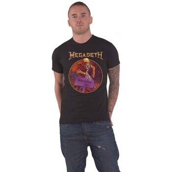 Megadeth Tops y Camisetas Peace Sells Track List para hombre