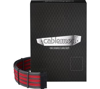 PRO ModMesh C-Series AXi, HXi & RM Cable Kit - Carbon Grey & Red, Grey