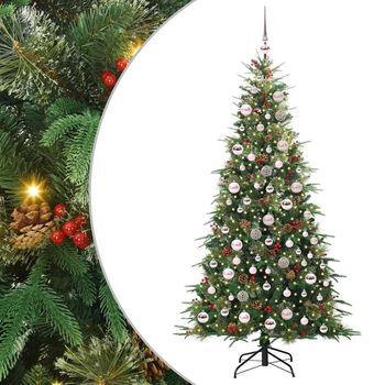Árbol De Navidad | Decoraciones De Navidad Artificial Con Ramas Articuladas Verde 180 Cm