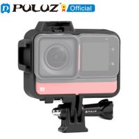 puluz-funda de plastico para camara de accion deportiva carcasa protectora para insta360 one rs 4k  360  1-inch edition