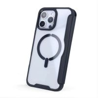 funda libro compatible con magsafe para iphone 15 pro max