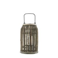 farol de ratan beige h32