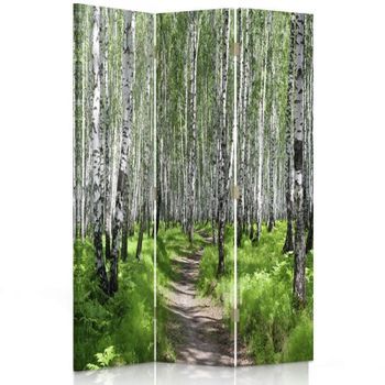 Biombo Forest Walk - Separador De Ambientes Cm. 110x150 (3 Paneles)