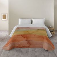 sandal - edredon nordico estampado -  acolchado de gran confort y extrasuave - gramaje 300 gramos con tacto pluma - cama 135 -ocean  terra
