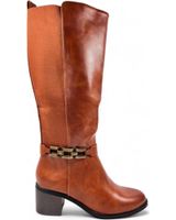 de timbos bota tacon de mujer camel 130849 marron