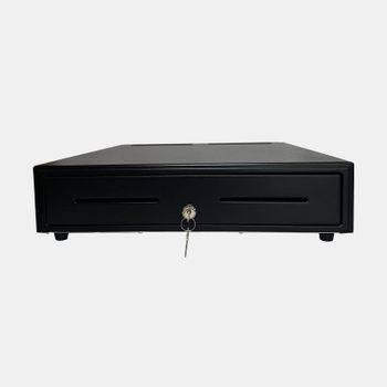 Cajón de efectivo Premier 460 HQ-B acero negro 24 V 526x515 mm