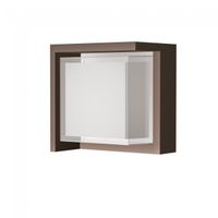 aplique de exterior led creek cuadrado cct 15w