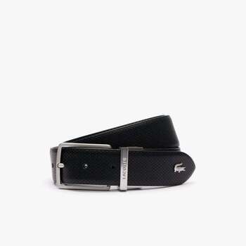 Lacoste Cinturón Cinturones Cuero Reversible 120 cm Negro/Azul para hombre