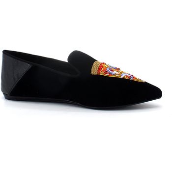 KG by Kurt Geiger Mocasines Junkfort Loafer Mocassino Velluto Black 8492700609 para mujer