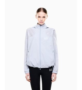 EA7 para mujer. 7W000934_AF15724 Chaqueta Ventus7 azul (L), Casual, Deportivo, Poliéster