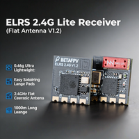 receptor betafpv elrs lite 24ghz nano rx con antena plana v12 para dron de carreras fpv tiny whoop meteor65 meteor75 novedad 2026