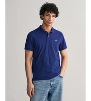 gant para hombre 2210 polo de pique regular fit shield marino xxl casual algodon clasico manga corta