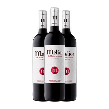 Matarromera Vino Tinto Melior Ribera Roble Botella Magnum 1,5 L 13.5% Vol. (pack De 3 Unidades)
