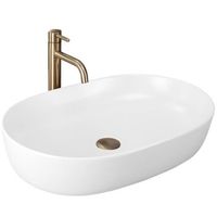 lavabo sobre encimera rea cleo 61 white matt