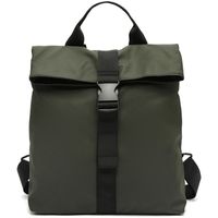 misako mochila nere mochila con solapa en nylon para mujer