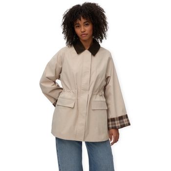 Aware Chaquetas Margot Jacket - Cement/Chocolate para mujer