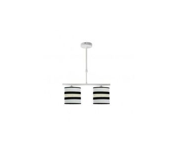 Lampara de techo metal color blanco serie karla 43cm
