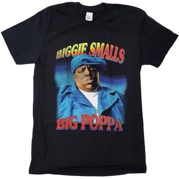Biggie Smalls Camiseta manga larga Big Poppa para hombre