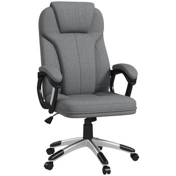 Silla de oficina 66x75x120 cm gris