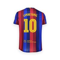 camiseta adulto lamine yamal fc barcelona replica oficial 2627