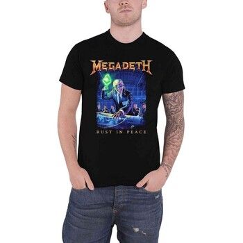 Megadeth Tops y Camisetas Rust In Peace Track List para mujer