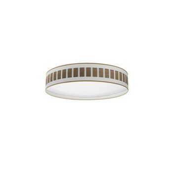 Plafon 96w Ivanna Blanco-madera Oscura 7488lm 3000k,4000k,6500k 14x60x60 Cm