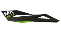 mr wolf recchie pro kit stickers black green