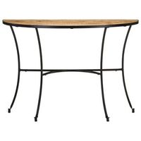 mesa auxiliarmesa de centromesita de centro de madera maciza de mango 110x40x77 cm