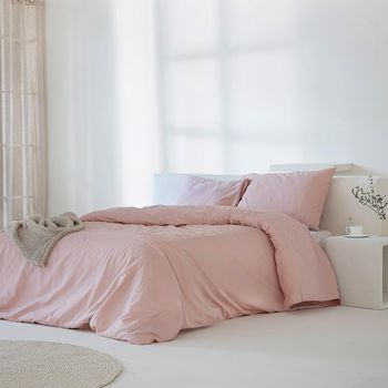 Funda Nórdica Noa 100% Percal Algodón 200 Hilos Nude  Cama 180