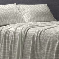 juego de sabanas poliester etnico cama de 90 cm - menta - burrito blanco